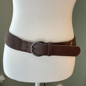Junior’s Brown Braided Belt Size 7 | Measures 37” Long